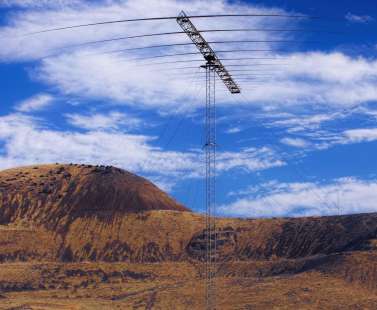 The LP-1002 log periodic beam antenna at the Northern Utah WebSDR